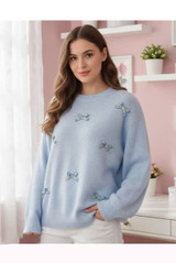 Mini Bow Soft Knit Jumper