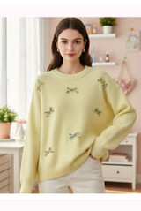 Mini Bow Soft Knit Jumper