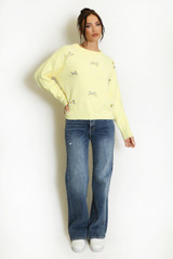 Mini Bow Soft Knit Jumper