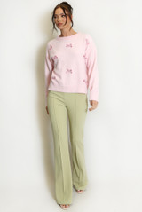 Mini Bow Soft Knit Jumper
