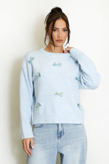 Mini Bow Soft Knit Jumper