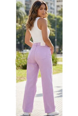 Denim Straight Leg Stretch Jeans