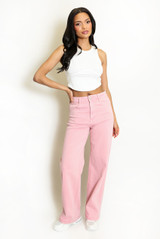 Denim Straight Leg Stretch Jeans