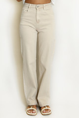 Denim Straight Leg Stretch Jeans