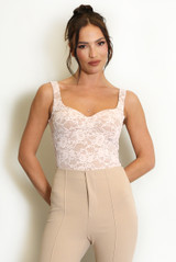 Lace Bustier Bodysuit 
