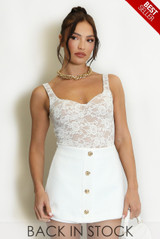 Lace Bustier Bodysuit 
