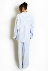 Monochrome Stripe Blouse 