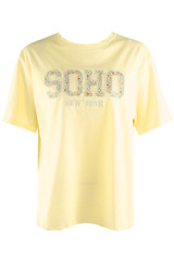 Floral Soho Motif T-Shirt 