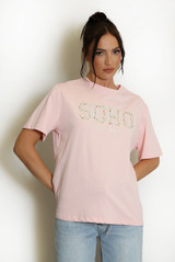 Floral Soho Motif T-Shirt 