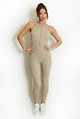 Cut Out Back Pushup Unitard