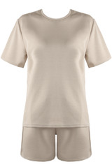 Basic Jersey T-Shirt And Shorts Set
