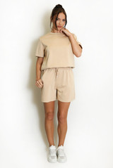 Basic Jersey T-Shirt And Shorts Set