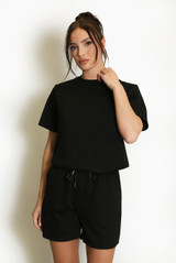 Basic Jersey T-Shirt And Shorts Set