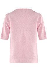 Tag Detail Short Sleeve Jumper