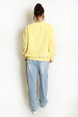 H Motif Crew Neck Sweatshirt