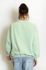 H Motif Crew Neck Sweatshirt