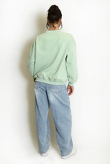 H Motif Crew Neck Sweatshirt