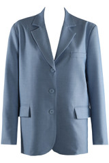 Tailored Open Back Blazer