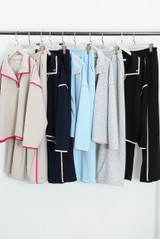 Contrast Sweatshirt And Trouser Set