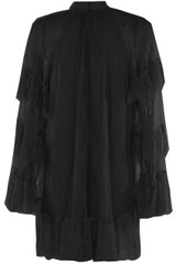 Lace Ruffle Sleeve Dress