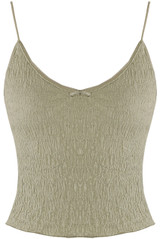 Textured Strappy Cami