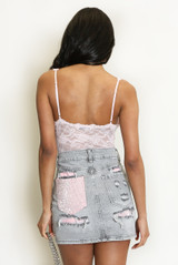 Sheer Floral Lace Bodysuit 