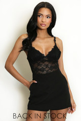 Sheer Floral Lace Bodysuit 