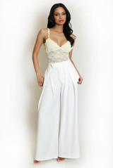 Sheer Floral Lace Bodysuit 