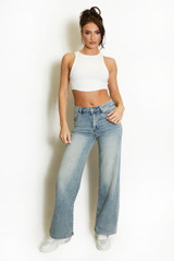 Vintage Dad Fit Denim Jeans