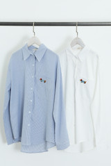 Cotton Shirt With Sausage Dog Motif