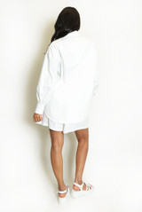 Diamante Embellished Shirt And Shorts Set