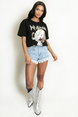 Leopard Motif T-Shirt