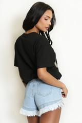 Leopard Motif T-Shirt