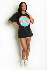 Rock and Roll Print T-Shirt