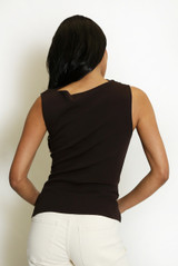 High Neck Sleeveless Top 