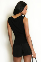 High Neck Sleeveless Top 