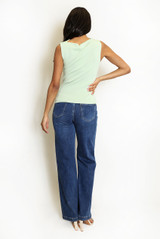 High Neck Sleeveless Top 