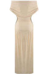 Drape One Shoulder Maxi Dress