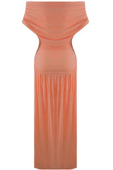 Drape One Shoulder Maxi Dress