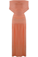 Drape One Shoulder Maxi Dress