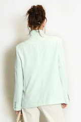 Asymmetric Wrap Blazer