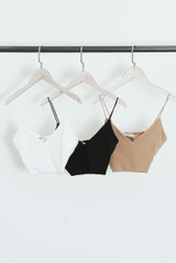 Tailored Cropped Cami Top