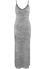 Knit Striped Cami Midi Dress