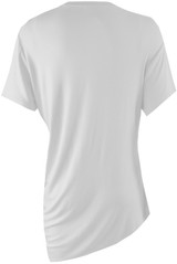 Asymmetric Hem Round Neck T-Shirt