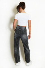 Super Ripped Washed Denim Jeans