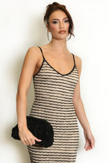 Crochet Snap Clutch Bag