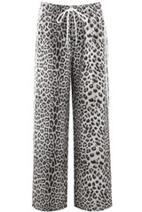 Leopard Print Side Stripe Jogger 