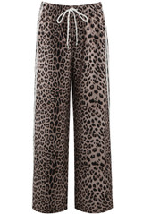 Leopard Print Side Stripe Jogger 