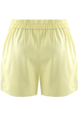 Wrap Skort With Circular Buckle 