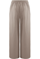 Pleated Wide Leg Flowing Trouser